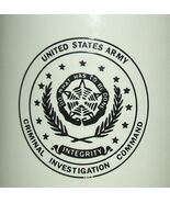 US Army CID Criminal Investigative Division Agent ceramic coffee mug - $30.00