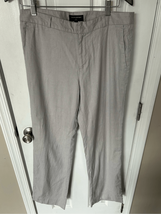Banana republic linen pants size 8 gray - $24.75
