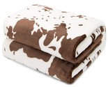 Cute Cow Print Blanket For Kids Cozy Soft Lightweight Cow Throw Blanket ... - $18.99