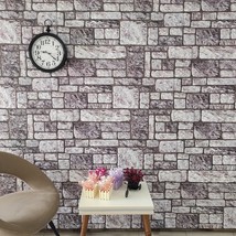 3D Wall Panels with Light Grey Brick Design 10 pcs EPS - £104.19 GBP