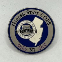 New Jersey Garden State Cops Police Department Law Enforcement Enamel Ha... - $14.95