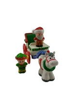 Fisher Price Little People Tree Lighting Discovery Park Christmas Carria... - $39.57