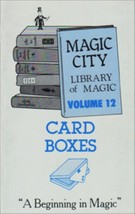 Magic City Library of Magic Vol. 12:  Card Boxes - paperback book - $74.05 MXN