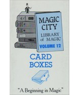 Magic City Library of Magic Vol. 12:  Card Boxes - paperback book - $3.95