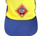 Cub Scout Wolf Ball Cap Yellow Blue One Size Fits All - $8.30