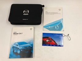 2008 Mazda CX7 CX-7 CX 7 Owners Manual Set with Case OEM B02B29002 - £14.28 GBP