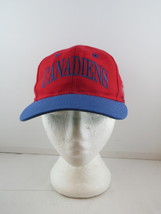 Montreal Canadiens Hat (VTG) - Wool Arch Script by The Game - Adult Snap... - £51.66 GBP