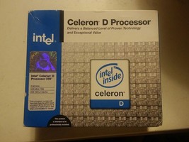 000 VTG 2005 Intel Celeron D Processor NIP 2.40 GHz 478 Pin 533MHz 256KB - £78.22 GBP
