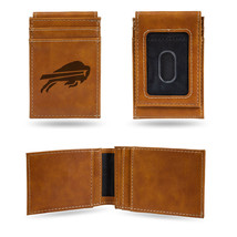 Buffalo Bills Wallet Front Pocket Laser Engraved - $55.49