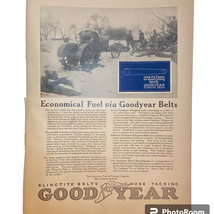 Goodyear Klingtite Belts Company Print Ad February 1920 Frame Ready - £6.95 GBP