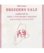 1989 5th Annual Horse Breeders Sale Program Booklet Scarborough Downs Ma... - €34,10 EUR