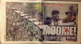 Boston Red Sox 2018 World Series Duck Boat Parade Boston Herald Newspape... - $15.83