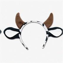 Farmyard Fun Cow Ears &amp; Horns Headband - Whimsical Birthday Party Accessories in - $27.71