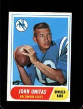 1968 Topps #100 Johnny Unitas Ex Colts Hof *X60481 - £35.81 GBP