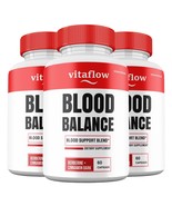 VitaFlow Blood Balance, Max Strength Supplement, Vita Flow Capsules (3 P... - $52.73 CAD