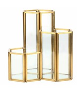 3 Slots Gold Makeup Brush Holder Organizer - $63.35
