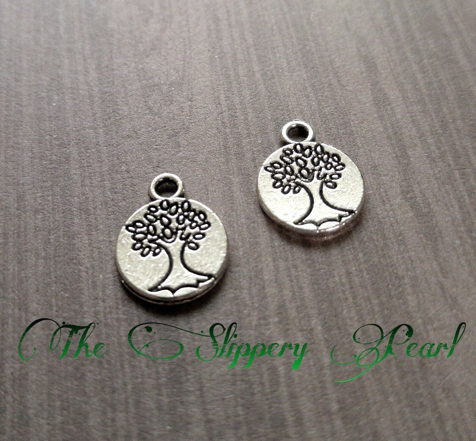 Tree of Life Charms Pendants Tree Charms Pendants Wholesale Lot 25pcs 50... - $1.32