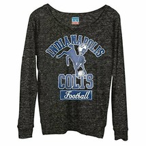 Junk Food NFL Indianapolis Colts Womens Retro Vintage Field Goal Long Sleeve Tee - £17.95 GBP
