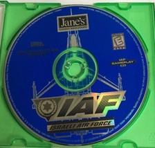 Jane&#39;s Israele Air Force PC Cd-Rom-Win 98 &amp; 95-IAF Game Play CD Only-Tested-Rare - £22.79 GBP
