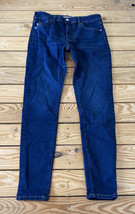 superdry NWT $59.95 women’s skinny Mid rise jeans Size 30 blue R4 - $26.64