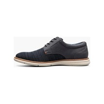 Nunn Bush Chase Knit Plain Toe Oxford Walking Shoes Navy Multi 85073-492 image 4