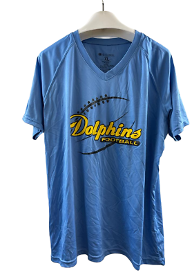 Primary image for Holloway Donna Delfini Calcio T-Shirt, Blu - XL
