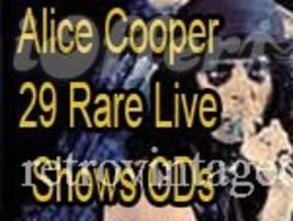 Alice Cooper 29 Rare Live Shows Cds 1969- Now - £119.26 GBP