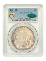 1921-D $1 PCGS/CAC MS67 - $28,008.75