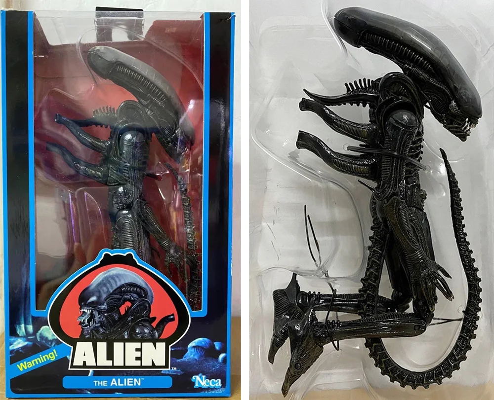 Neca the alien 40th anniversary wave 2 alien 7 action figure 1 12 model doll box thumb200