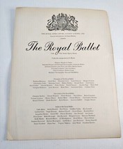 1963 Royal Ballet from the Royal Opera House Metropolitan Opera House Program - £7.87 GBP