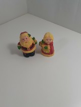 mr. &amp; Mrs. Santa Clause salt and pepper shakers  - £4.73 GBP