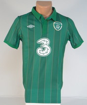 Umbro Ireland National Football Team Green Short Sleeve Polo Shirt Youth Boy NWT - $79.99