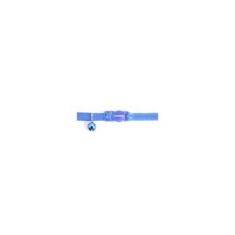 Gloss Reflective Cat Collar with safety buckle Blue  - $12.20 CAD