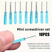 Dollhouse Screwdriver Mini Set 10 PCS!! Little Jobs for Little Hands 1/1... - $69.93 MXN
