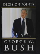 George W. Bush Signed Autographed &quot;Decision Points&quot; H/C Book - £79.92 GBP