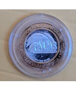 Palms Las Vegas Limited Edition Ten Dollar Gaming Token .999 Fine Silver - €34,30 EUR