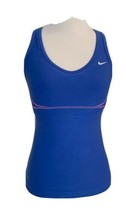 NIKE Drifit XS Fitted Periwinkle Activewear Top Womens Tank - £6.99 GBP