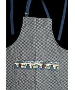 Vintage Kay Dee Designs Apron Deb Strain Fabric House Border Checkered C... - $358.49 MXN