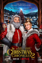 The Christmas Chronicles 2 Poster Kurt Russell Goldie Hawn  2020 Movie Art Print - £9.36 GBP+