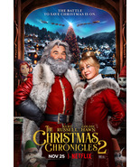 The Christmas Chronicles 2 Poster Kurt Russell Goldie Hawn  2020 Movie A... - £9.41 GBP+