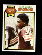 1979 Topps #134 Cleo Miller Exmt Browns Nicely Centered *X68293 - £1.73 GBP