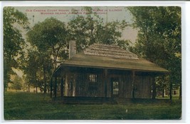 Old Cahoka First Court House Illinois Jackson Park Chicago 1910c postcard - £5.05 GBP