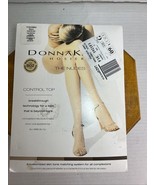 Donna Karan Hosiery The Nudes Control Top Color Tone B02 Tall Model A19 - $305.39 MXN