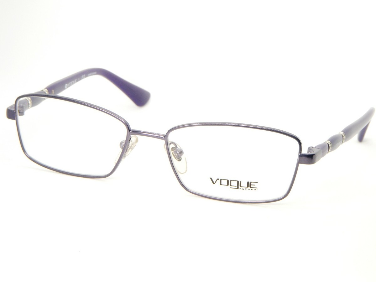 Neuf Vogue VO 3922-B 940 Métallisé Violet Lunettes VO3922B 52-16-135mm - $58.26