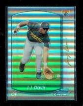 2000 Topps Bowman Chrome Refractor Baseball Trading Card #311 Jj Davis Pirates - £7.79 GBP