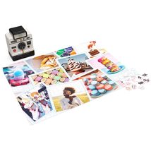 Polaroid, 500-Piece Sweet Treats Jigsaw Puzzle in 3D Tin Container Cool ... - £13.27 GBP