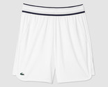 Lacoste Daniil Medvedev Shorts Men&#39;s Sports Pants White NWT GH740354G001 - £83.97 GBP
