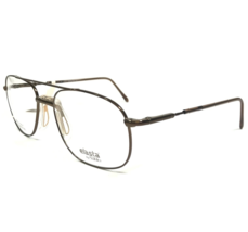 Safilo Eyeglasses Frames ELASTA 7045 W9C Brown Square Full Rim 54-17-135 - £52.02 GBP