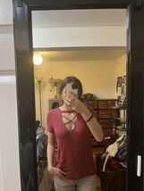 West Coast Love Women&#39;s Red Going Out Top - $145.50 MXN