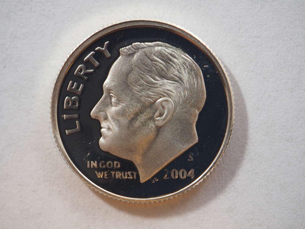 2004 S Roosevelt Dime Proof - SKU 34-0286-USDM-PR - $3.97